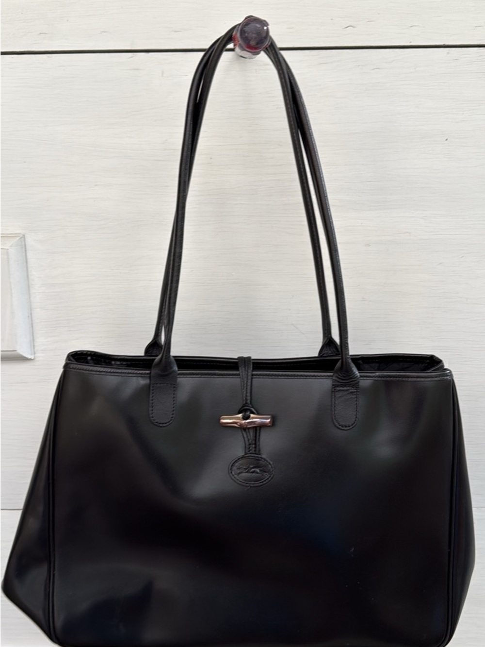 Longchamp Extra Large Leather Tote